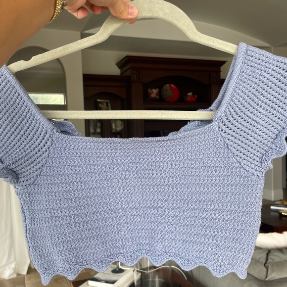 Zara Knit Crop Top - Picture 4 of 4